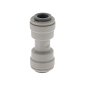 SPEEDFIT Equal Straight Push Fit Coupling - Size: 1/4"
