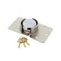 Heavy Duty Van Lock and Hasp - with 3 brass keys