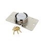 Heavy Duty Van Lock and Hasp - with 3 brass keys