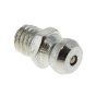 Straight Grease Nipple 6x1mm Thread - 50 Pack for Hydraulic Applications