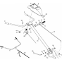 Handle & Controls for Husqvarna 650