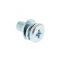 Flat HD Screw M3x6 for Makita DHR281ZJ, DHR280ZJ Combination Hammers - 652069-6