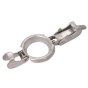 Leverlock 6" Securing Clamp Zinc Plated