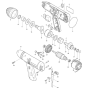 Makita 6904VH Main Assembly