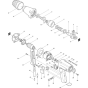 Makita 6905B Impact Wrench Assembly