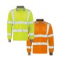High Vis Long Sleeve Polo