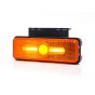 Side Amber LED Marker/Indicator Lamp, 12/24V, IP6K9K (MP1635B)