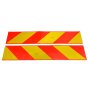 Rear Chevron Marker Boards, Self Adhesive, 700 x 140mm, Type 23, BS AU 152