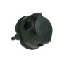 12V 13-Pin Plastic Towbar Socket, Nickel-Plated Pins (MP129TFB)