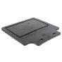 Rain Flap For 8" & 10" Mudguards, Black Polypropylene, 148 mm High