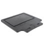 Rain Flap For 8" & 10" Mudguards, Black Polypropylene, 148 mm High
