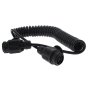 Trailer Extension Lead 3m 8 Pin Curly Cable for Trailer Lights
