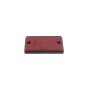 Rear Red Self-Adhesive Reflector, 77 x 46mm, With 59mm Mounting Centres