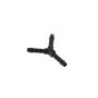 Black 5mm Plastic Y-Piece Hose Joiner/Pipe Connector