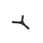 Black 5mm Plastic Y-Piece Hose Joiner/Pipe Connector