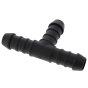 12mm Plastic Equal Tee Piece Hose/Pipe Connector