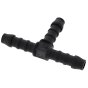 6mm Nylon Equal Tee Piece Hose/Pipe Connector