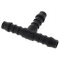 8mm Plastic Equal Tee Piece Hose/Pipe Connector