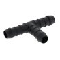 8mm Plastic Equal Tee Piece Hose/Pipe Connector