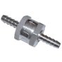 Inline Non Return Valve 8mm Tails Aluminium