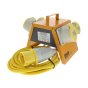 32A 4-Way Power Splitter Unit with 2x16A and 2x32A Outlets, 3m Cable, 110V