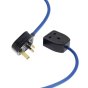 10m 13a Extension Lead 230V 1.5mm VDE Approved Cable - Blue