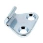 Pressed Steel Catch Plate 30.5 x 23 mm, Zinc Plated, Vertical Fixing