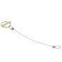 8mm Lynch Pin with Plastic Coated Cable