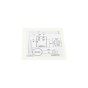 Wiring Decal / Label for Belle Minimix 150 Cement Mixer - 800/99459