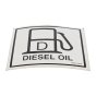 Diesel Decal (US) for Terex TA1EH Dumpers - 8002 2828