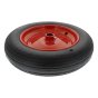 Barrow Wheel 13" Solid Tyre 1" Bore with Metal Centre and Grease Nipple