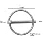 Lynch Pin 5/16" x 67mm ID for JCB, Kubota - Replaces 826/00600, 69191-66890