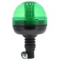 LED Green Flashing Beacon (1/2 Lens) - Flexi DIN Spigot Fixing