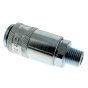 PCL Airflow Coupling to Male Taper Thread 1/4" BSP