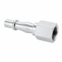 1/4" BSP Female Parallel Adaptor for PCL Airflow & Vertex Couplings Steel