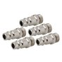 1/4" BSP Male Thread Euro Bayonet Coupler - 5 Pack