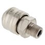 1/4" BSP Air Line Male Thread Quick Coupler - 807 118