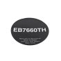 Model Label for Makita EB7660TH Backpack Blower - OEM No. 808X24-2
