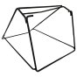 Frame Bag for Honda HRB476C Lawn Mower - OEM No. 81330-VE0-000
