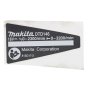 Name Plate for Makita DTD146 Cordless Impact Driver - 815D17-2
