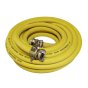 Braided Air Compressor Hose with 3/4" 'Q' Couplings - 15m / 50ft Length