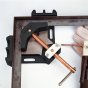 9" Welders Sliding Angle Clamp - Solid Cast Iron Construction