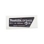 Name Plate for Makita DFS452 Cordless Screwdriver - OEM No. 850H34-9