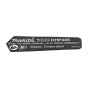 Name Plate for Makita DHP485 Combi Drill - OEM No. 854U05-6