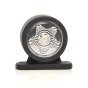 WAS LED White/Red Outline Marker Lamp 10-30V IP66