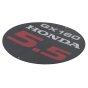 Decal for Honda GX160 5.5HP Engine - Genuine Part - 87521-ZH8-020
