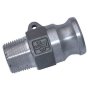 Camlock Coupling 1" Type F Aluminium for Quick Hose Connections