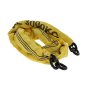 2m Hardened Security Chain with Fabric Sleeve - Square Link, Nylon Sheath