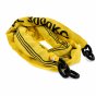 2m Hardened Security Chain with Fabric Sleeve - Square Link, Nylon Sheath