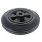 8" Rubber Castor Wheel Only w/ Roller Bearing Centres